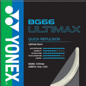 YONEX Badminton String BG 66 ULTIMAX
